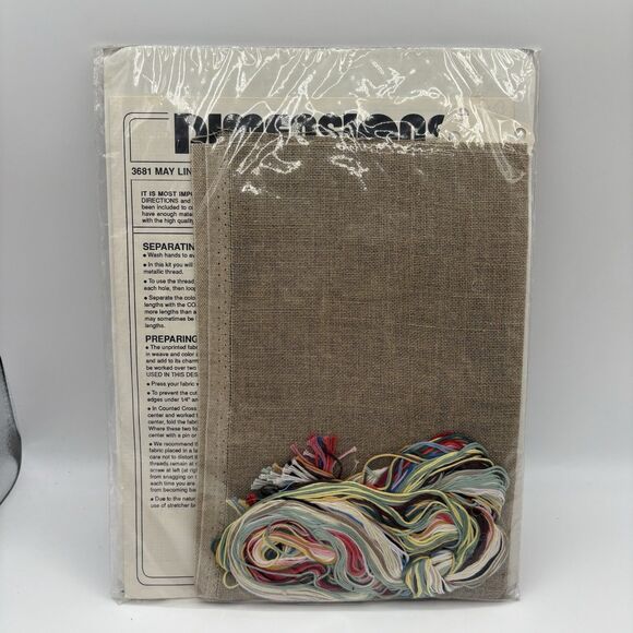 Dimensions Counted Cross Stitch Kit May Ling Oriental Lady 9" X 16" New & Sealed - Picture 2 of 3